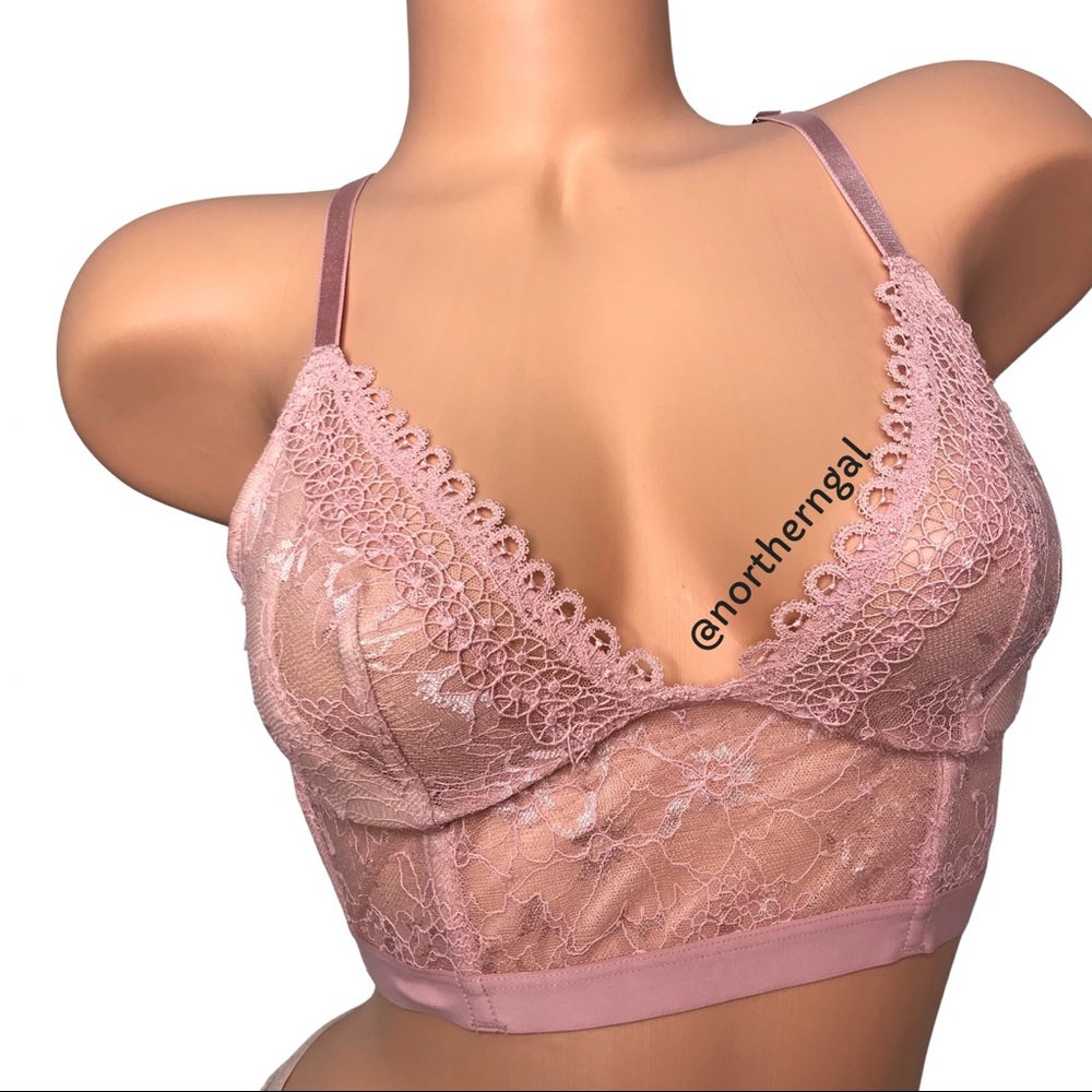 Victoria's Secret Very Sexy Lace Long Line Bra - Picture 3 of 13